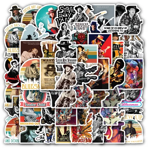 Stevie Ray Vaughan and Double Trouble Stickers