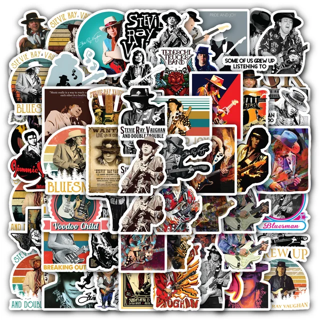 Stevie Ray Vaughan and Double Trouble Stickers
