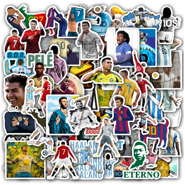 Football Goat Sticker Set