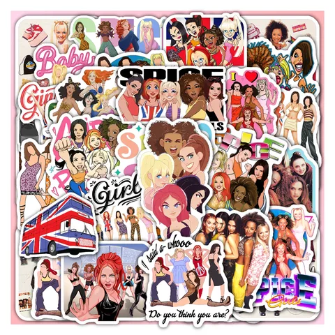 Spice Girls Sticker Set
