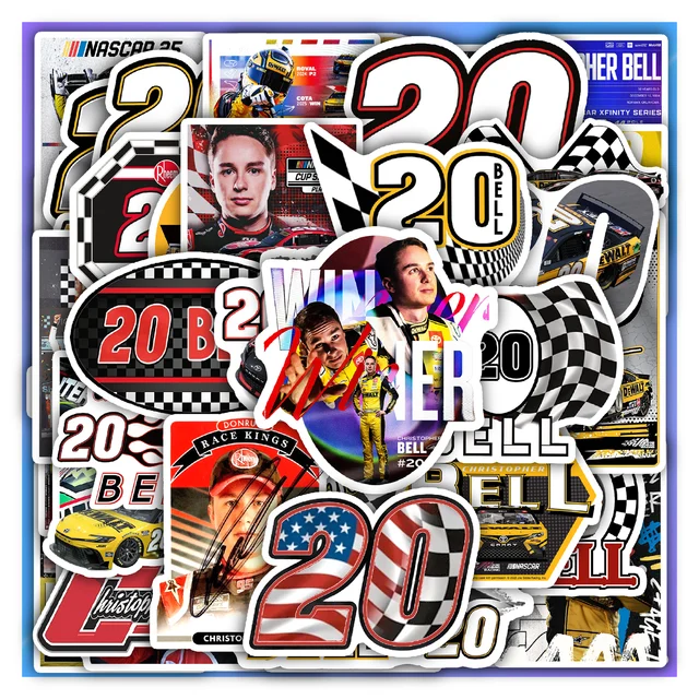Christopher Bell Sticker Set