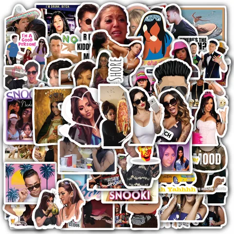 Jersey Shore Sticker Set