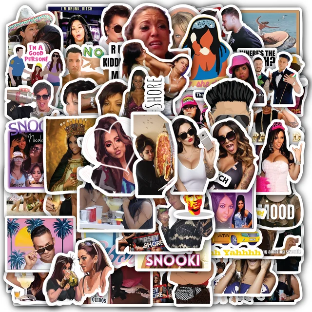 Jersey Shore Sticker Set