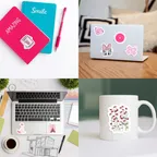 Pterosauria Preppy Sticker Set thumbnail 8