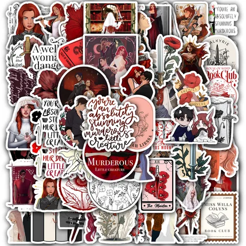 Blood and Ash Sticker Set