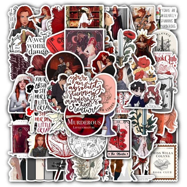Blood and Ash Sticker Set