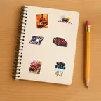 Bubba Wallace Sticker Set thumbnail 5