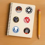 Star War Sticker Set thumbnail 5
