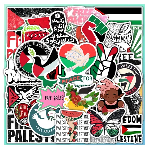 Free Palestine Sticker Set