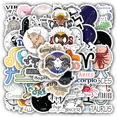 Constellation Zodiac Sticker Set