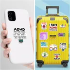 Adhd Humor Sticker Set thumbnail 8