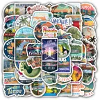 Florida State Travel Sticker Set thumbnail 1