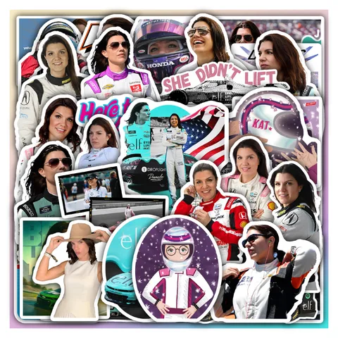 Katherine Legge Sticker Set