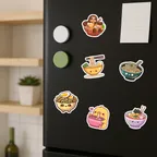 Ramen Bowl Cute Sticker Set thumbnail 7