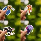 Wrestling Sticker Set thumbnail 2
