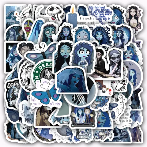 Corpse Bride Sticker Set