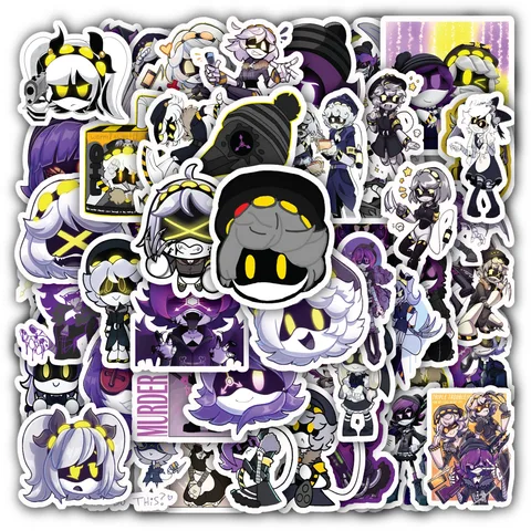 Murder Uzi Drone Sticker Set