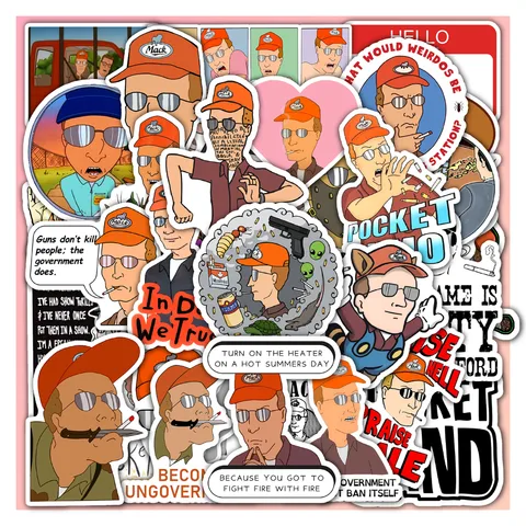 Dale Gribble Sticker Set
