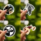 Allans Edgars Poes Sticker Set thumbnail 2