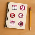 Alabama Crimson Tide Sticker Set thumbnail 5